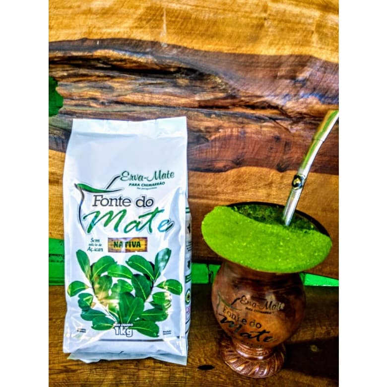Erva Mate Fonte Do Mate - 3 Kg - Erva Mate Para Chimarrão