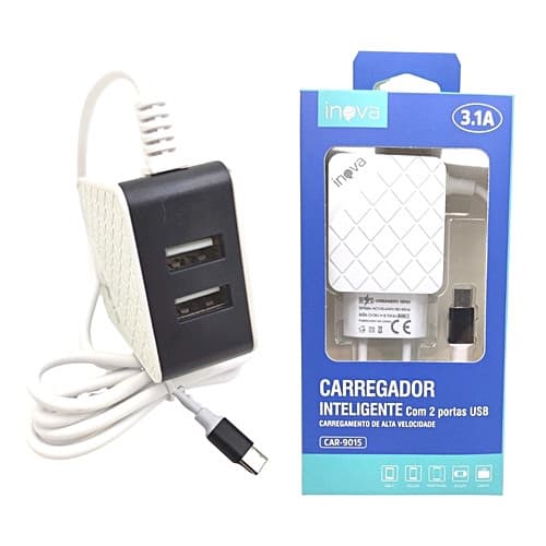 Carregador Compativel Huawei Mate 20, Mate 30, Mate 30 Pro - Turbo 15W