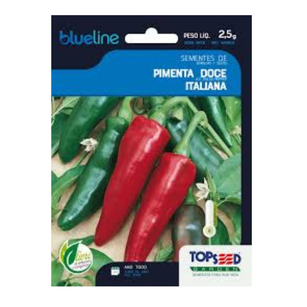 280 SEMENTES DE PIMENTA DOCE ITALIANA - PIMENTA DOCE - PIMENTA SEM ARDENCIA