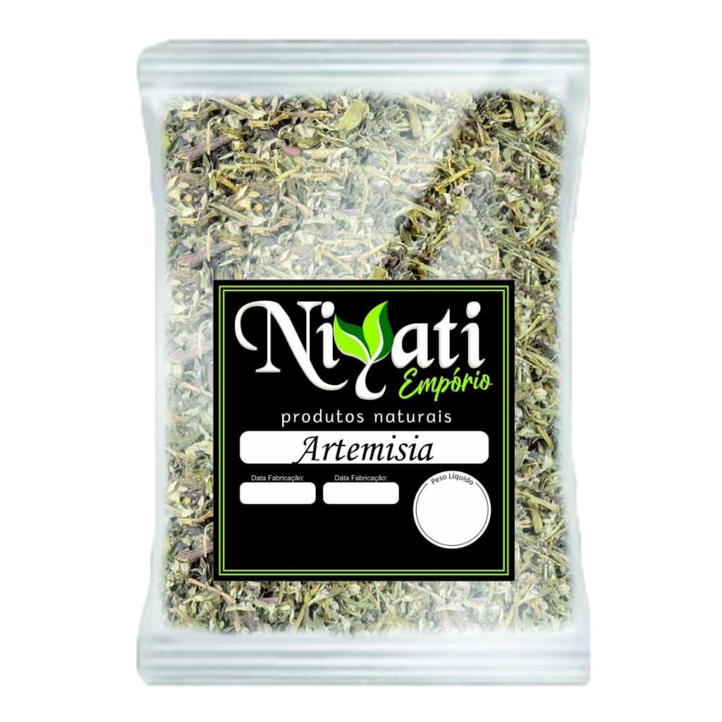 Artemisia 100g Folhas para Chás e Banho Natural Erva Desidratada - Niyati
