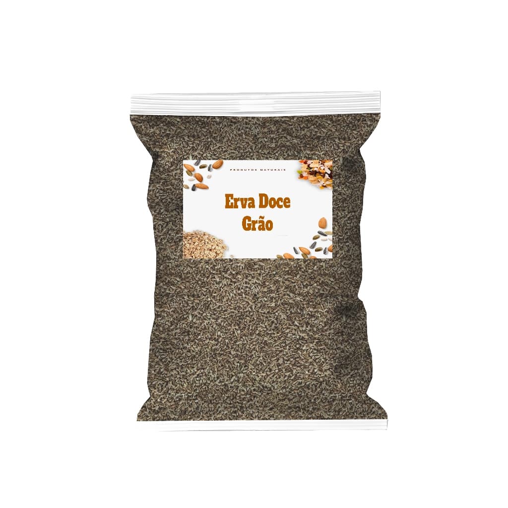 ERVA DOCE EM GRÃOS DESIDRATADA