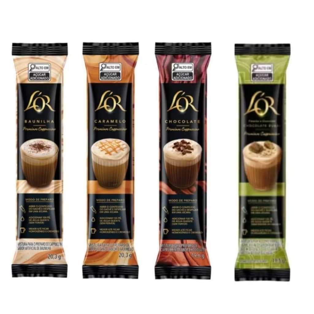 LOR CAPPUCCINO Sachê Premium Caixa-C/8 und