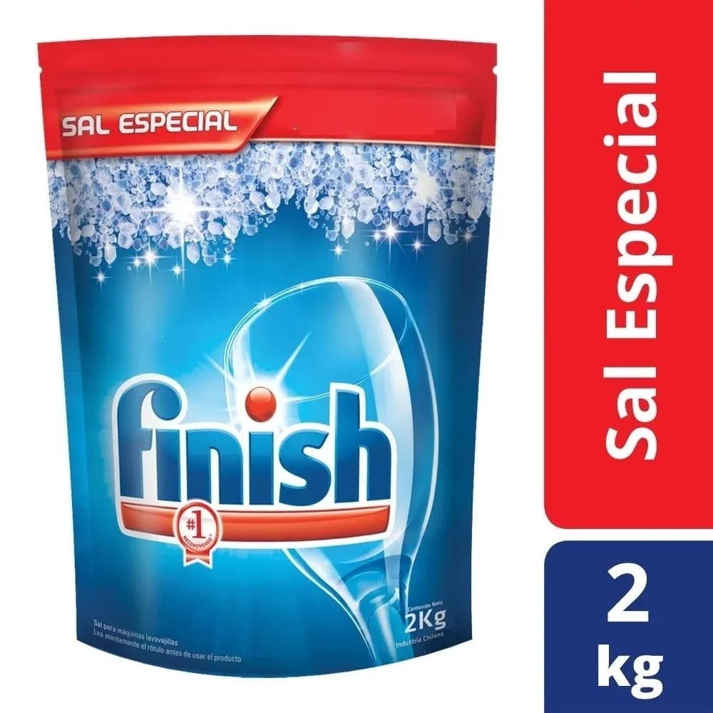 Finish Sal Detergente Sal Especial Maq.lavar Louça 2 Kg