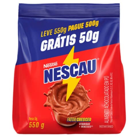 Achocolatado em Pó Nescau 550G