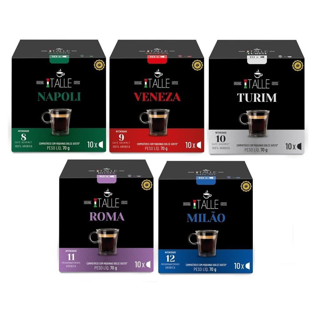 Cafe Capsula Dolce Gusto Café  Gourmet Expresso Cafe Italle 50