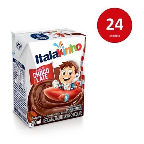 Caixa Com 24 Achocolatados Italakinho 200ml