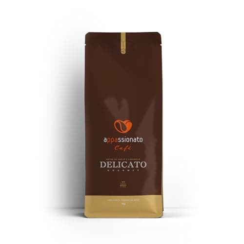 Café Gourmet Appassionato Em Grãos Expresso 100% Arábica Notas de Avelã e Caramelo - 1kg