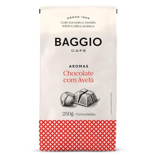 Baggio Café Café Torrado e Moído Aroma de Chocolate com Avelã 250g